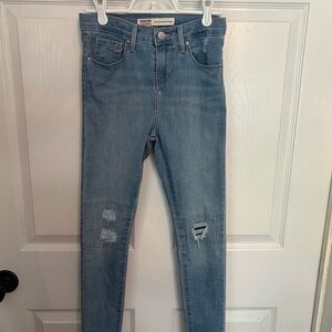 Girls Signature Levi Strauss & Co High-Rise Super Skinny Jeans